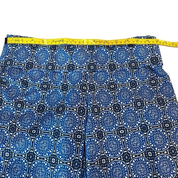 Helen Jon UPF 50 Antibes Fold Over Beach Pants Size Small Blue & White NWT - Picture 7 of 16